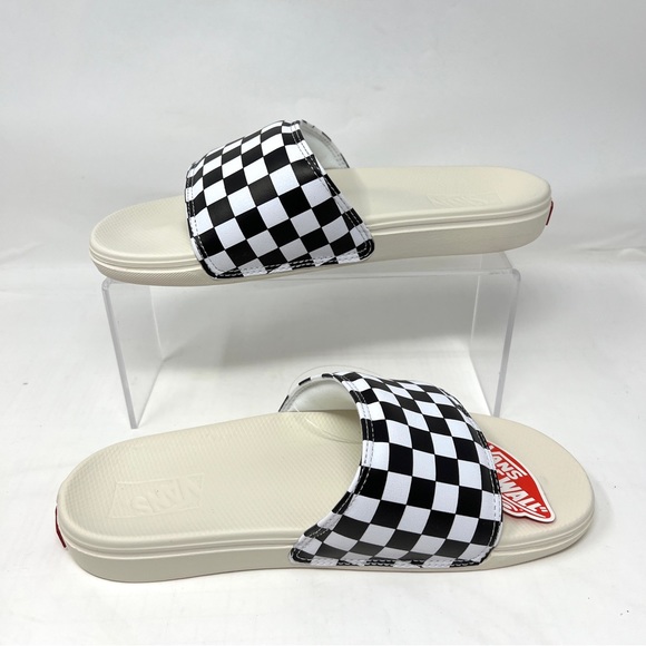 Vans Women’s Range Slide On Checkerboard Sandals - Picture 6 of 7